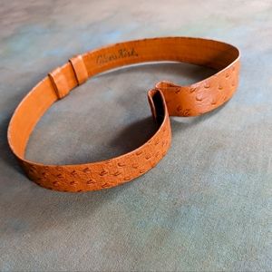 Alexis Kirk leather belt only Tan